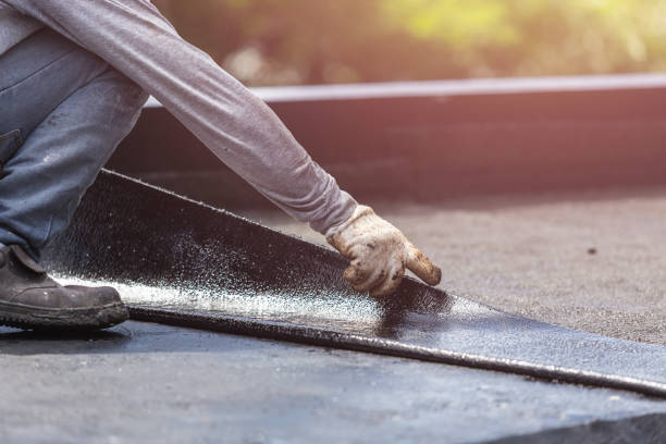 Professional Vapor Barrier Installation technician working in Severn, MD